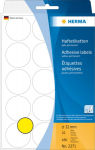 HERMA Vielzwecketiketten gelb 32 mm round paper 480 St