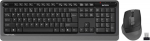A4Tech FStyler Keyboard Kit + mysz 2.4G FG1035 RF NANO Grey - The keyboard set + mysz | Wireless | FStyler | 2.4G | szary
