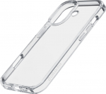 Cellularline Become Case - iPhone 16 case from 100% Recycled plastic, Cover, Apple, iPhone 16, 15.5 cm (6.1"), Transparent
