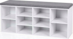 Leobert Shoe Cabinet with Seat - LHS010W01
