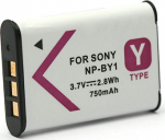 Extra Digital SONY NP-BY1 Battery, 640mAh