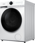 Midea Washing Machine | MF200W80WB/W-HR | Energy efficiency class A | Front loading | Washing capacity 8 kg | 1400 RPM | Depth 48 cm | Width 60 cm | Display | LCD | Steam function | White