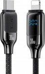 Kabel USB Usams USB-C - Lightning 1.2 m Czarny