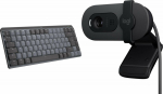 Keyboard Logitech MX Mechanical Mini for Mac (920-010837) + Brio 100 (960-001585)