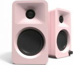 ?KAU KANTO AUDIO 100W POWERED REFERENCE DESKTOP SPEAKERS WITH BLUETOOTH - PINK, PAIR (INCLUDES TYPE C POWER CORD)