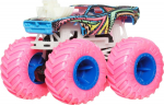 Mattel Hot Wheels: Monster Trucks Glow In The Dark - Rodger Dodger Vehicle (JFX18)