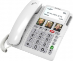 Beafon Bea-fon ML10 LTE White desk phone incl. SOS Armband - cellphone - 5.59 cm