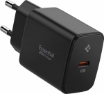 SPIGEN ESSENTIAL EE201EU 1-PORT NETWORK CHARGER 20W BLACK