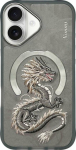 Scool Nimmy case Dragon MagSafe do iPhone 16 szary