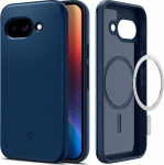 Kaitse&uuml;mbris Thin Fit (MagFit), Google Pixel 9a, tumesinine, &otilde;huke, MagSafe &uuml;hilduv, Spigen