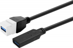 Vivolink Keystone White USB3.0, A-Female to USB3.0 A-Male
