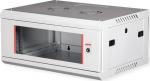ROLINE Basic Plus - housing network cabinet - 600x450 BxT - suitable for Wandmontage - RAL 7035, Hellgrau - 4U - 48.3 cm (19")