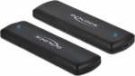 Delock External Enclosure for M.2 NVMe PCIe SSD with USB Type-C female - tool free - Speichergeh&auml;use - M.2 - M.2 NVMe Card - USB 3.2 (Gen 2)