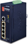 PLANET 5-Port Industrial Ethernet Switch w/ 4 PoE (-40~75