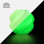 PLA Glow filament Bambu Lab 3D-printerile, Glow Yellow, 1.75mm, 1kg