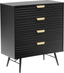 Sideboard PIXAR 80x40xH90cm, black