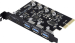 Renkforce RF-6613196 3+2 Port USB 3.2 Gen 2 controller card USB-C&reg; (USB 3.2 Gen 2) (RF-6613196) - USB 3.0