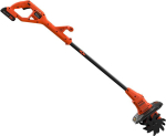 BLACK & DECKER BETL1820L-QW Tiller, Loaded, 18 V, 2 Ah