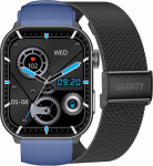 Smartwatch Male GRAVITY GT28-3 Pasek + Navy Blue and Black Bracelet