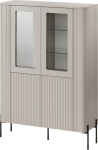 Cama MEBLE Cama VERA display cabinet 110x40x160 matt cashmere