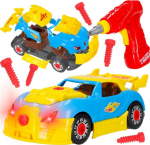 RoGer Interactive Build‑Your‑Own Sports Car With Lights And Sound