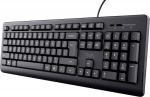 Trust Primo Keyboard Office Keyboard USB QWERTZ Hungarian Black