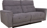 Recliner sofa BOSCO 2.5-seater with electric mechanism, grey