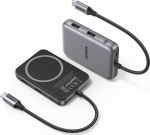 Ugreen USB-C 7w1 | HDMI 4K@60Hz | USB-C PD 100W | 2x USB-A | SD/TF - szary