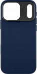Yaxo Phone case Leather Gear Slim Case MagSafe iPhone 17 Pro Max Dusky Blue