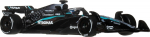 Mattel Hot Wheels Premium: F1 2025 - Mercedes-AMG Petronas Formula 1 Team Vehicle (JKD80)
