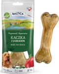 BALTICA Przysmaki region&oacute;w Chewing bone Duck with apple - dog treat - 1
