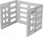 Lanberg Wall Bracket rack 19" 8U 497x400/240 szary