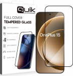 Quik Accessories Full Cover Tempered Glass for Samsung OnePlus 15
