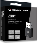 CONCEPTRONIC Bluetooth5.3 Adapter USB AX900 Dualband Wifi 6