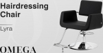 Activeshop Omega Lyra black hairdressing chair