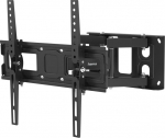 Hama TV-Wandhalterung, 190.5 cm (75"), 100 x 100 mm, 400 x 400 mm, -15 - 15&deg;, 6&deg;, Schwarz