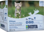 BOZITA Kitten box Meat and fish chunks in sauce &ndash; wet kitten food &ndash; 12x85g