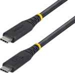 StarTech.com StarTech - USB-kabel - USB-C (hane) till USB-C (hane) - USB4 / Thunderbolt / DisplayPort 2.1 - 5 A - 1 m - passiv, upp till 40 Gbps data transfer ratewer supply (240W), 8K60Hz support, 4K240Hz support, Support for Power Delivery 3.1, ext ...