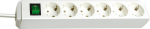 Brennenstuhl power strip ECO-Line 6x 3m wei&szlig;