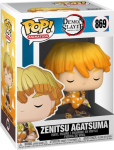 Funko Pop! Animation: Demon Slayer Kimetsu No Yaiba - Zenitsu Agatsuma #869 Vinyl Figure