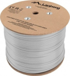 LANBERG LAN CABLE SFTP CAT.5E 305M SOLID CU LSZH GREY CPR + FLUKE PASSED