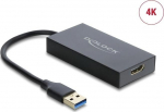 Delock Adapter USB Typ-A Male to HDMI Female 4K