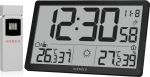 KIENZLE Jumbo NEO LCD eather Wall Clock black