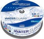 MediaRange CD-R 700MB 25pcs Spindel 52x Waterguard fullpri