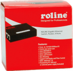 ROLINE Pocket Gigabit Ethernet Switch - Switch