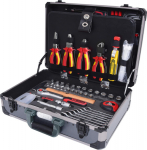 KS TOOLS 911.0628 Electrician's tool set in a case