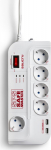 SALICRU &Uuml;berspannungsschutz SPS SAFE MASTER, 5 Plugs+2xUSB