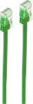 Shiverpeaks Patchcab flat U/UTP cat.6 slim-line green 1m