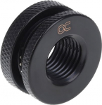 Alphacool HF Schottverschraubung, short Version, G1/4 - Schwarz
