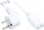 Alcasa Good Connections P0130-W100 - 10 m - CEE7/7 - IEC C13 - H05VV-F - 250 V